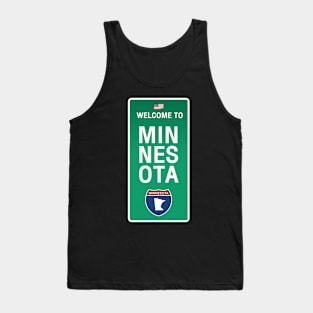 Welcome to Minnesota Tank Top